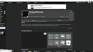 How to get into oyunklavuzu's inventory WITHOUT FRIEND PERMISSION ]ROBLOX[