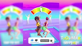 Twerk Race 3D in Max Level Gameplay iOS,Android Walkthrough New Update Trailers Game Mobile TWRYZNS