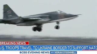 U.S. troops travel to Ukraine border to support NATO