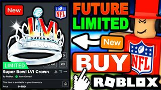 HOW TO GET Super Bowl LVI Crown! NEW LIMITED ITEM! (ROBLOX NFL EVENT)