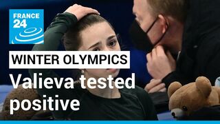 Games testers confirm Russian skater Valieva tested positive for banned substance • FRANCE 24