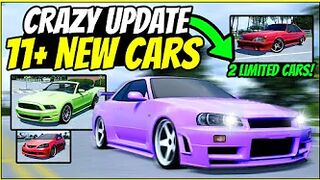 *NEW* UPDATE 11 NEW CARS + LIMITED CARS!! - Southwest Florida Roblox