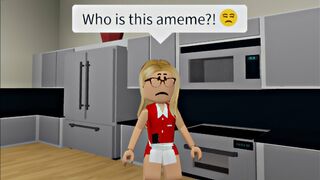 “When your trying to show a meme to your mom” | Brookhaven Meme (Roblox)