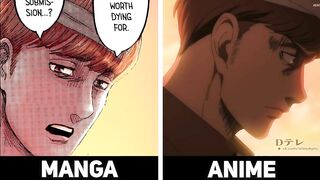 Manga VS Anime - Attack On Titan Season 4 Part 2 Episode 7 Preview