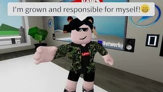 When your son thinks he's grown???? (Roblox Meme)