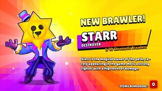 I GOT RARE STARR BRAWLER IN BRAWL STARS!????????(concept)