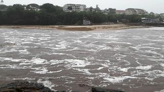 12 April 2022 Uvongo Beach Floods
