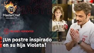 Tomás Fonzi hizo un postre en honor a su mamá, papá y su hija Violeta - Masterchef Argentina
