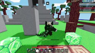 NEVER USE PIE ON CROCOWOLF - ROBLOX BEDWARS