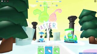 NEW BANEFUL BOT BUNNY SECRET PET in Clicker Simulator (Roblox) UPDATE 14.5 EASTER EVENT EGG IS HERE!