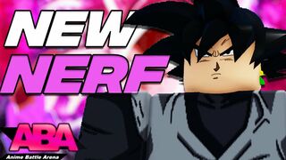 Goku Black Got A New Nerf in ABA!!! | Anime Battle Arena