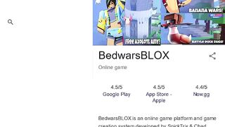 If BedWARS Took Over ROBLOX.. (Roblox BedWARS)