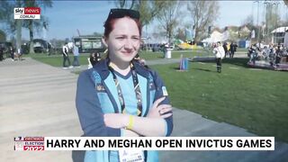 Prince Harry and Meghan Markle open Invictus Games