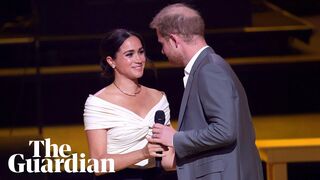 'We stand with you': Harry and Meghan open Invictus Games with tribute to Ukrainians