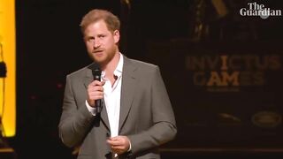 'We stand with you': Harry and Meghan open Invictus Games with tribute to Ukrainians