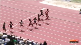 Briana Williams shocks with windy 10.91 at USATF Golden Games | Continental Tour Gold