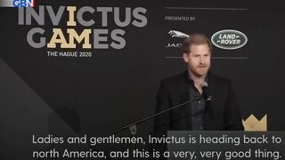 Prince Harry reveals the Invictus Game 2025 will be hosted in Canada