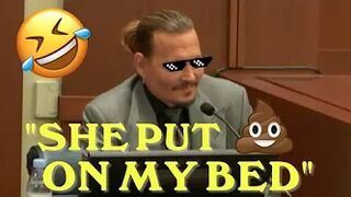 johnny depp being a COMEDIAN in court (funny moments)