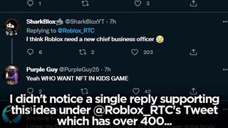 Roblox is adding NFTs?