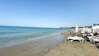 SIDE today PROMENADE and Beach SIDE STAR BEACH  und Park . TURKEY #turkey #side