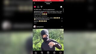 GBO Gaston Crashes Car N Returns To Instagram