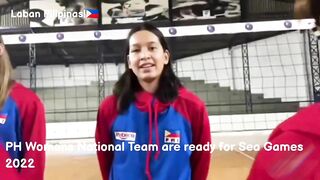 PH Womens National Volleyball Team are Ready for Sea Games 2022 | PH Training in Brazil