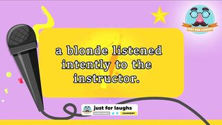 Funny jokes - A Blonde goes parachute jumping