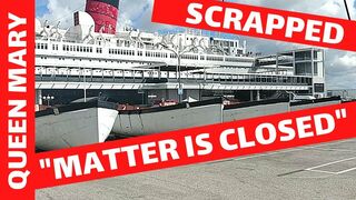 Long Beach To DISPOSE of Lifeboats! RMS Queen Mary Ship