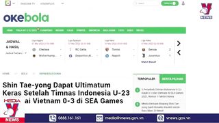 SEA Games 31: Báo chí Indonesia nêu lí do U23 thất bại trước tuyển Việt Nam - VNEWS