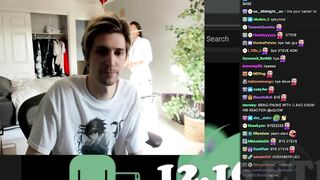 xQc ask Chat to say goodbye to Haircutman and promotes his Instagram
