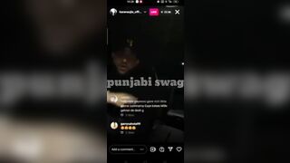 Karan aujla New instagram live today | Karan aujla live reply to sidhu moose wala | Gangsta song |
