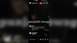Karan aujla New instagram live today | Karan aujla live reply to sidhu moose wala | Gangsta song |