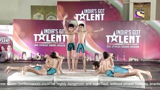 बर्फ़ पर इस Group के Yoga Poses ने किया सभी को Shock! | India's Got Talent Season 3 | Action Stunt