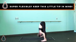 How to do Standing Separate Leg Stretching - Yoga Tutorial