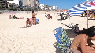 ????????Rio de Janeiro İPANEMA Beach Best Travel BRAZİL (4K)