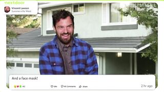 Celebrities Recreate a REAL ARGUMENT on the Nextdoor App