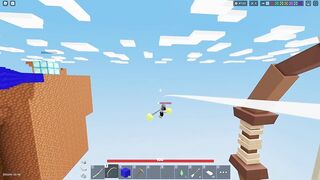 When bedwars Gods are with you at right moment - Roblox Bedwars