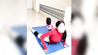 full body yoga stretch #flexibility #stretching #yoga