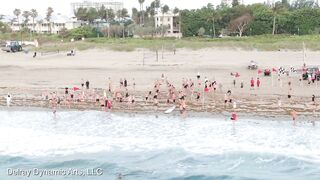 Ocean Mile Swim 2022 Delray Beach Florida -- DJI Mavic Zoom Drone and Sony FDR-AX53 Video
