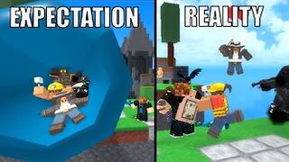 Player Vacuum - Expectation vs Reality | Roblox Bedwars