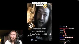 Asmongold reacts to "Jason Momoa takes the stand in Johnny Depp's Trial "