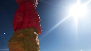 Travel Vlog:  Seven Magic Mountains, Las Vegas, Nevada USA