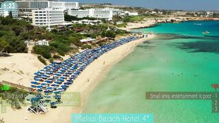 Melissi Beach Hotel  | Pros and Cons in 2 minutes | Ayia Napa Cyprus