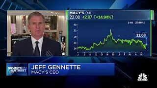 Back-to-office and travel categories are trending up, says Macy's CEO Jeff Gennette