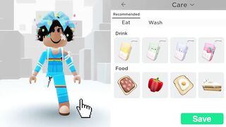 what if you had to take care of your roblox avatar- ????