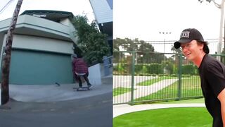 Gifted Hater skating compilation (Costa Mesa Park)