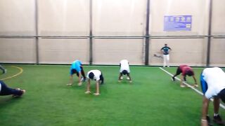 Cricket coaching | fitness training | stretching | agility drill session | Unicorn Sports Mumbai