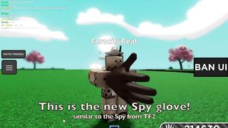Spy Glove Showcase + How to get Predator badge! - Roblox Slap Battles (FT.Rudy | Nancleox)