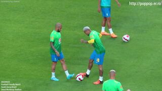 Pre-match Warm-up Neymar.Jr keepy-uppies,Dribbles,Stretching 20220602 South Korea vs Brazil