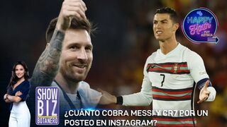 ¿Cuánto cobra Lionel Messi y Cristiano Ronaldo por una publicación en Instagram? | ShowBiz Botanero